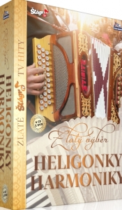 Zlaté ŠlágrTV Hity Zlatý výběr Heligonky - Harmoniky 4CD+2DVD