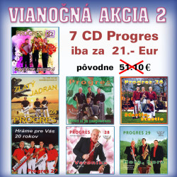 Vianocna akcia 2.      7CD Progres