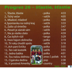 PROGRES 26 - Stastie, stastie  MC kazeta