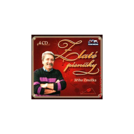 JIRI ZMOZEK - Zlate pisnicky  - 4 CD