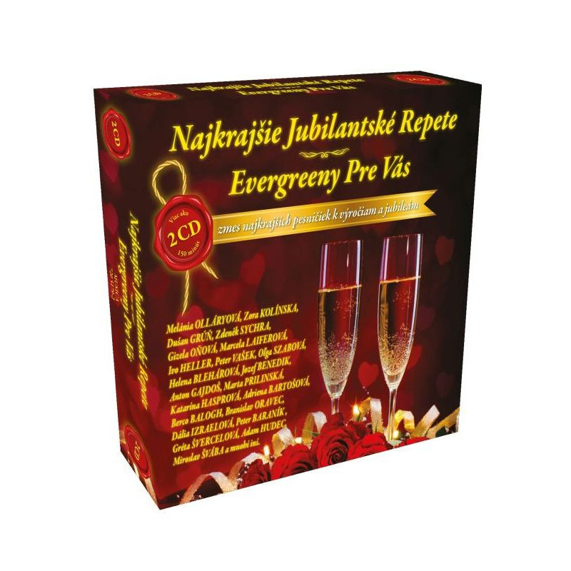 Vyber - Najkrajsie jubilantske repete / Evergreeny pre Vas CD