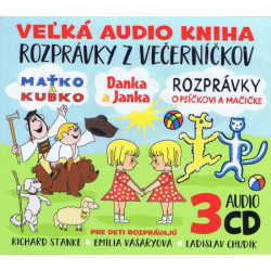 3CD BOX Velka audio kniha - Rozpravky z vecernickov