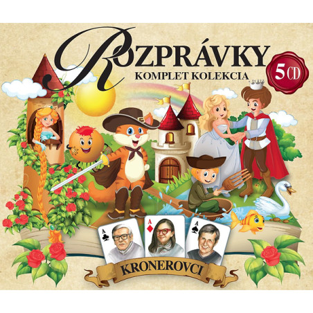 5CD BOX Rozpravky - Kronerovci kompletna kolekcia