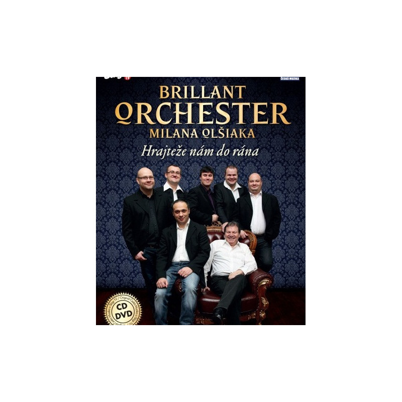 BRILLANT ORCHESTER M. Olsiaka - Hrajteze nam do rana 1 CD + 1 DVD