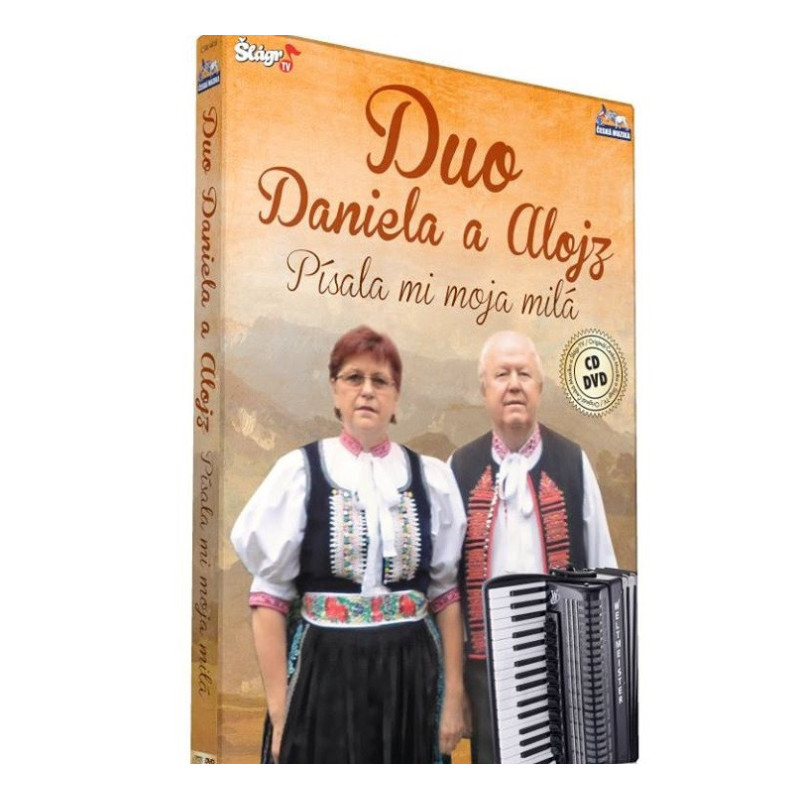 Duo Daniela a Alojz - Pisala mi moja mila CD+DVD