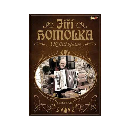 Homolka Jiri - Už listí zlátne CD+DVD