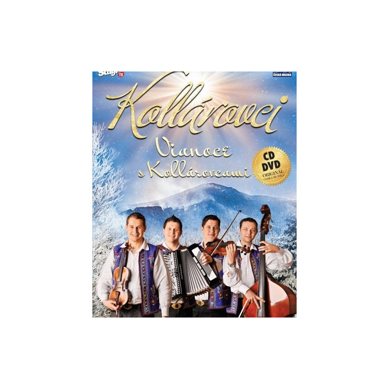 KOLLAROVCI - Vianoce s Kollarovcami 1 CD + 1 DVD