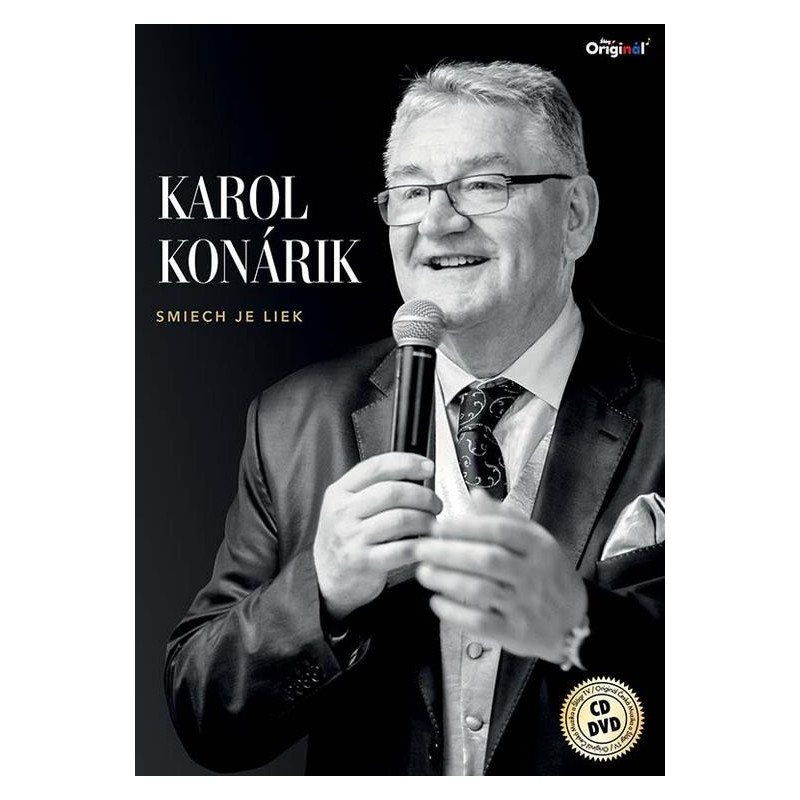 KONARIK KAROL - SMIECH JE LIEK (CD+DVD)