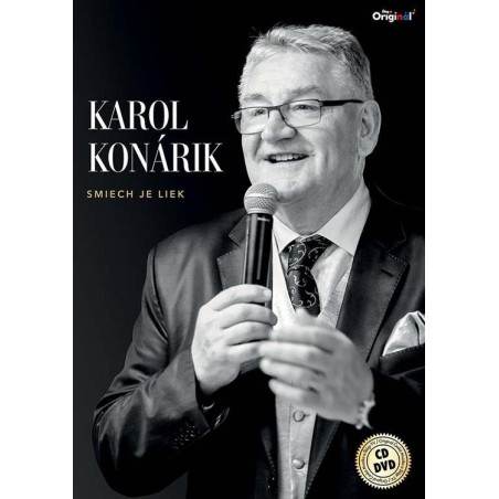 KONARIK KAROL - SMIECH JE LIEK (CD+DVD)