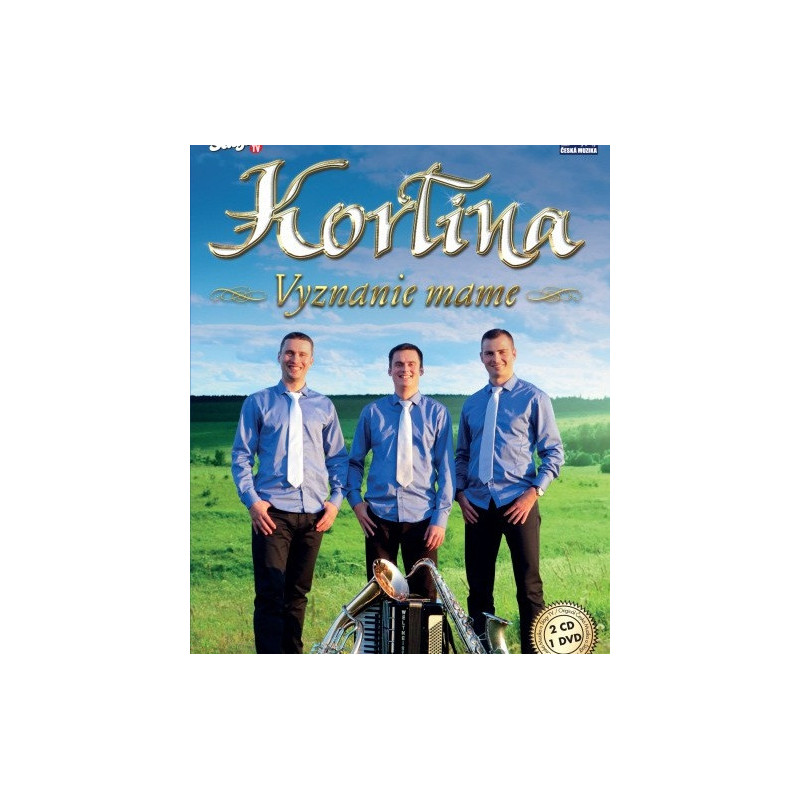 KORTINA - Vyznanie mame 2 CD + 1 DVD