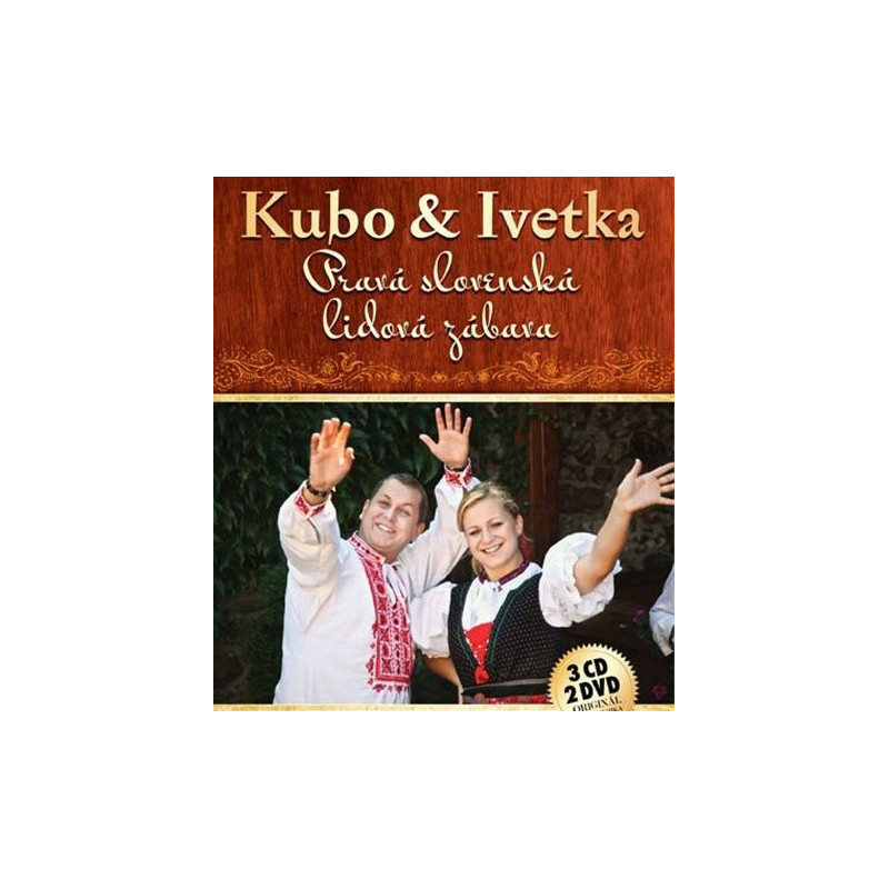 KUBO A IVETKA - Slovensko krasne (3cd+2dvd)