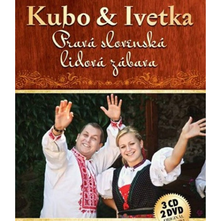 KUBO A IVETKA - Slovensko krasne (3cd+2dvd)