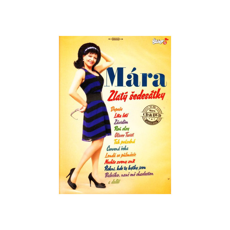 Mara - Zlaty sedesatky  CD+DVD