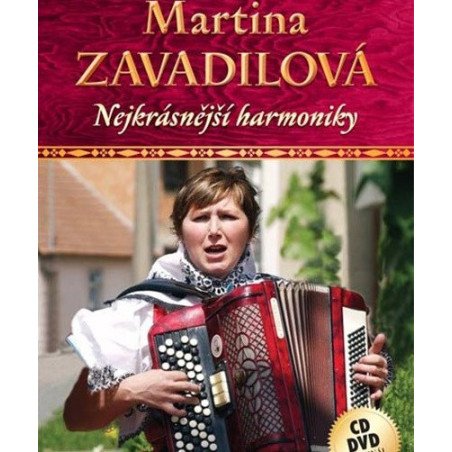 MARTINA ZAVADILOVA - Nejkrasnejsi harmoniky 1 CD + 1 DVD