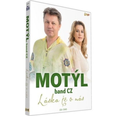 Motyl band CZ: Laska je v nas - CD+DVD