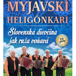 Myjavski heligonkari - Slovesnka dievcina jak ruza vonava 1 CD + 1 DVD