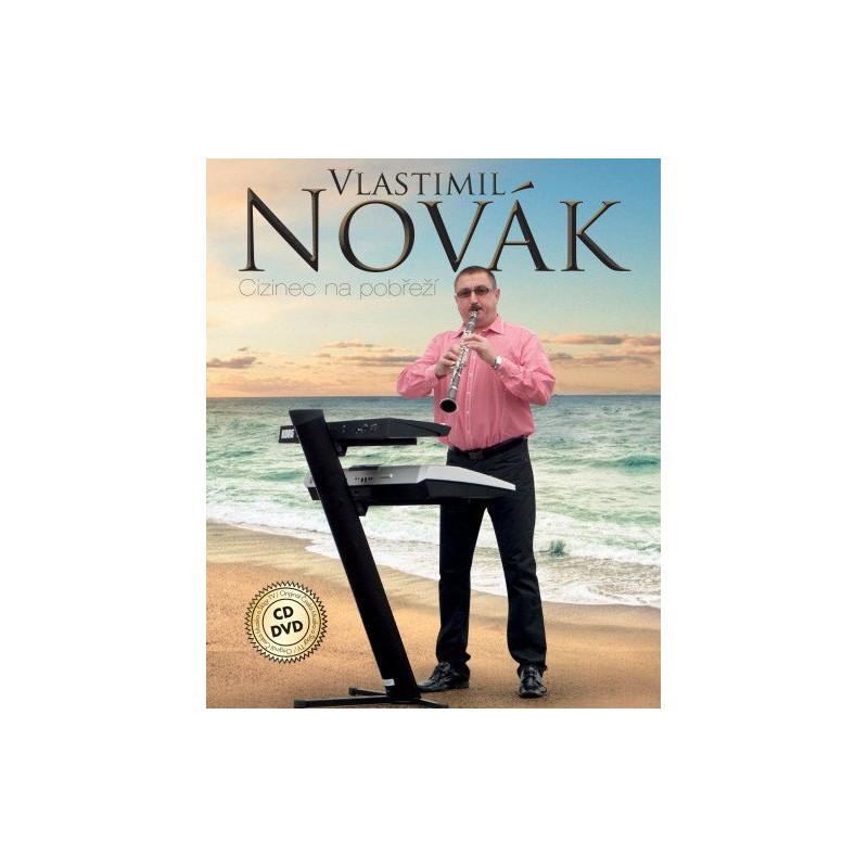 Novak Vlastimil - Cizinec na pobrezi 1 CD + 1 DVD