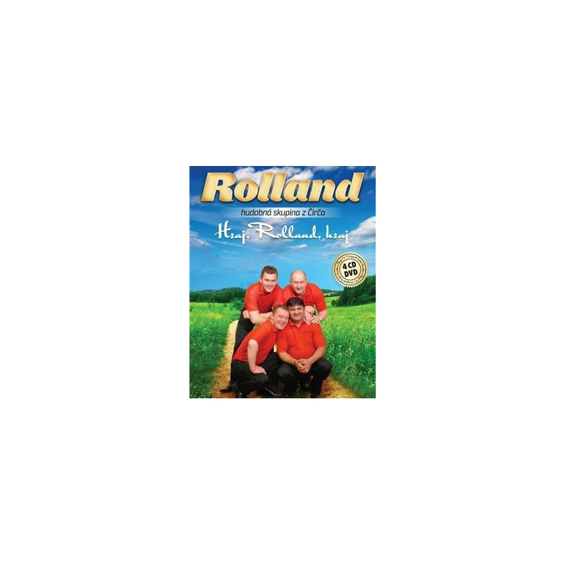 ROLLAND - Hraj, Rolland, hraj 4CD+1DVD