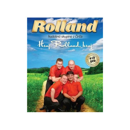 ROLLAND - Hraj, Rolland, hraj 4CD+1DVD