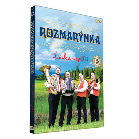 Rozmarynka - Laska nejvetsi 1CD+1DVD