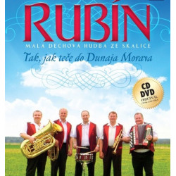 Rubin - Tak jak tece do Dunaja Morava 1 CD + 1 DVD