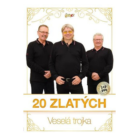 Vesela trojka - 20 zlatych  /2CD+DVD/