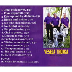 Vesela trojka - Chtel bych zpivat CD+DVD