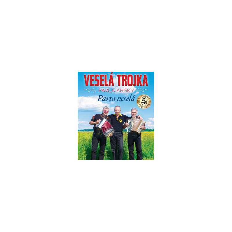 Vesela trojka - Parta vesela 1 CD + 1 DVD