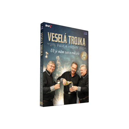 Vesela trojka Pavla Krsky - Uz je nam zas o rok vic  CD+DVD