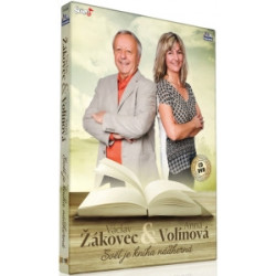 Zakovec a Volinova - Svet je kniha nadherna 1CD+1DVD