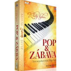 Zlaty vyber - pop-zabava  4CD+2DVD