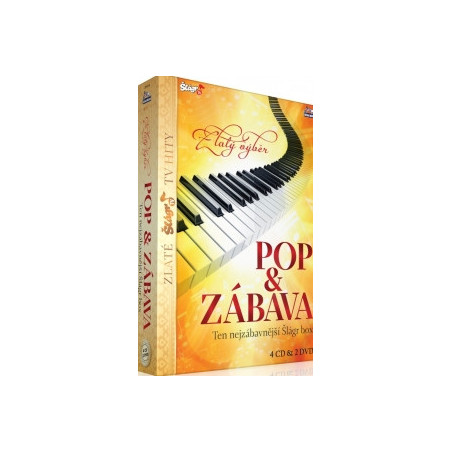 Zlaty vyber - pop-zabava  4CD+2DVD