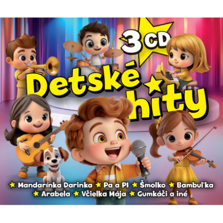 Detske hity 3CD BOX