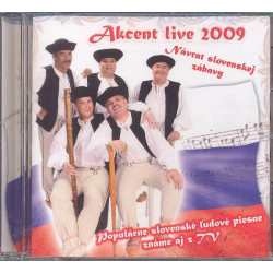 Akcent live 2009 - Návrat slovenskej zábavy CD