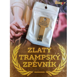 Zlatý trampský zpěvník - USB /  Komplet 16 CD + 11 DVD /