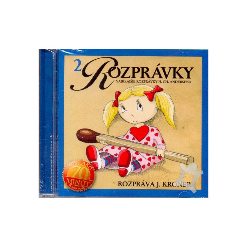 ROZPRAVKY 2.: NAJKRAJSIE ROZPRAVKY H. CH. ANDERSENA