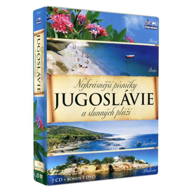 NEJKRASNEJSI PISNICKY JUGOSLAVIE A SLUNNyCH PLAZI 7CD +1DVD NEJKRASNEJSI PISNICKY JUGOSLAVIE A SLUNNyCH PLAZI 7CD +1DVD