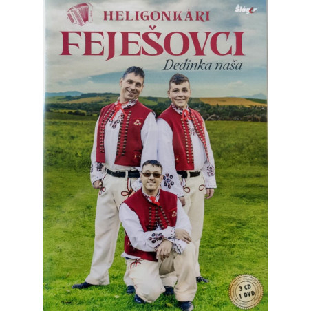 Heligonkári Feješovci - Dedinka naša / 3CD+1DVD/