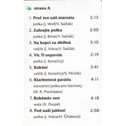 Přespolanka - Zahrajte polku  /KAZETA !/