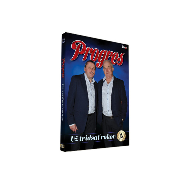 Progres - Už tridsať rokov /CD+DVD