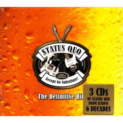 Status Quo: Accept No Substitute! (Definitive Hits) - 3CD