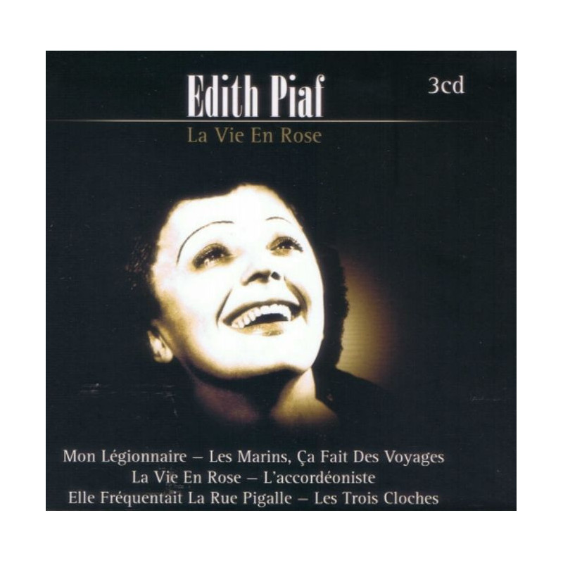 Edith Piaf - La Vie En Rose 3CD