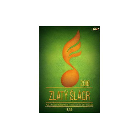 Zlaty Slagr 2018 , 5CD