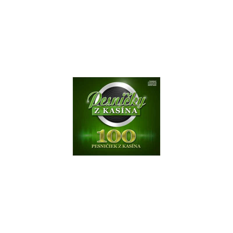 100 pesniciek z kasina (4xCD)