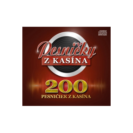 200 pesniciek z kasina   4CD