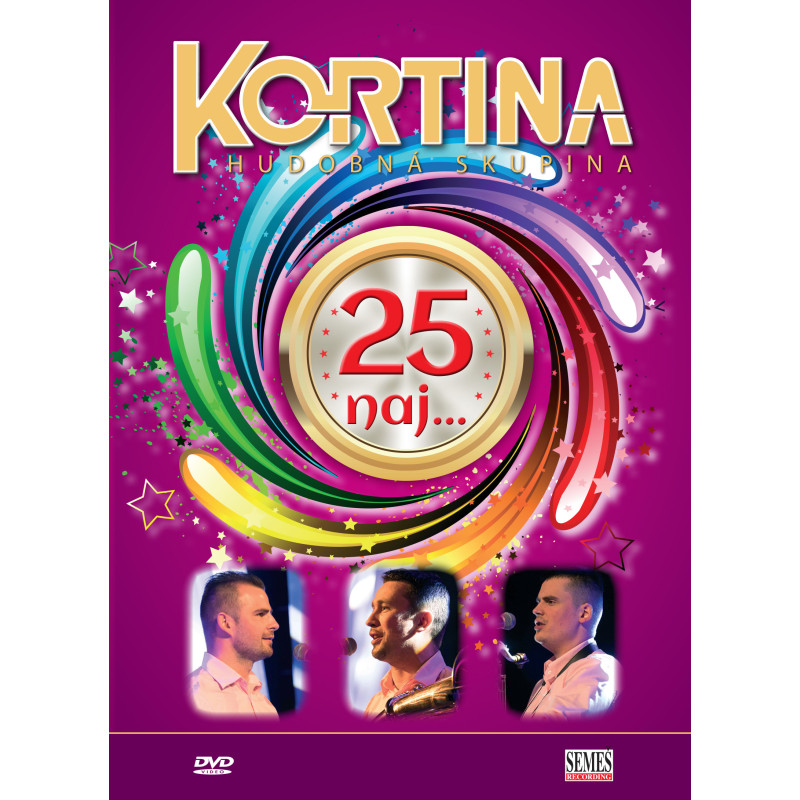 Kortina: 25 naj -  (DVD vyber)