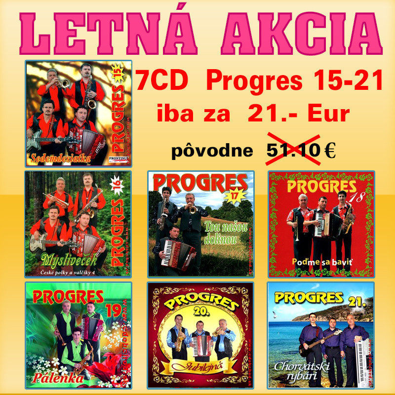 Progres  15- 21    7CD   Letna akcia 3.