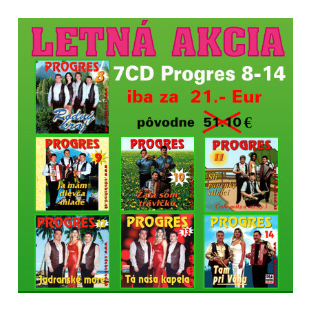 Progres  8- 14    7CD   Letna akcia 2.