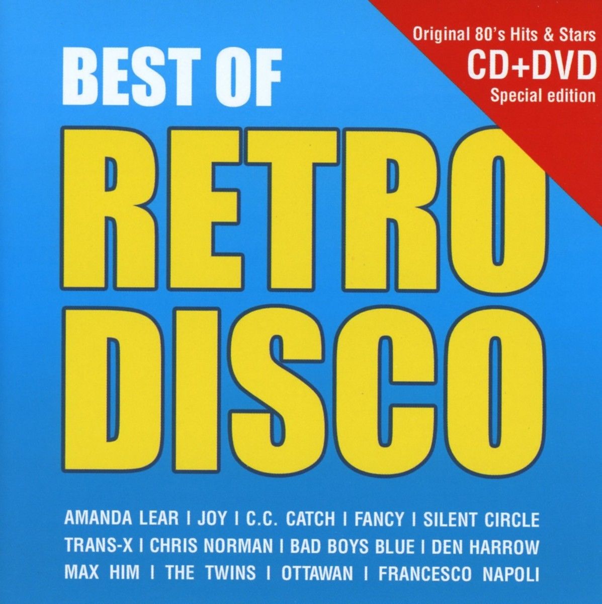 BEST OF RETRO DISCO CD + DVD